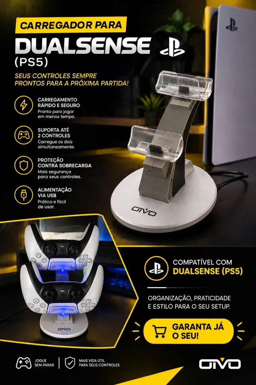 Carregador dualSense