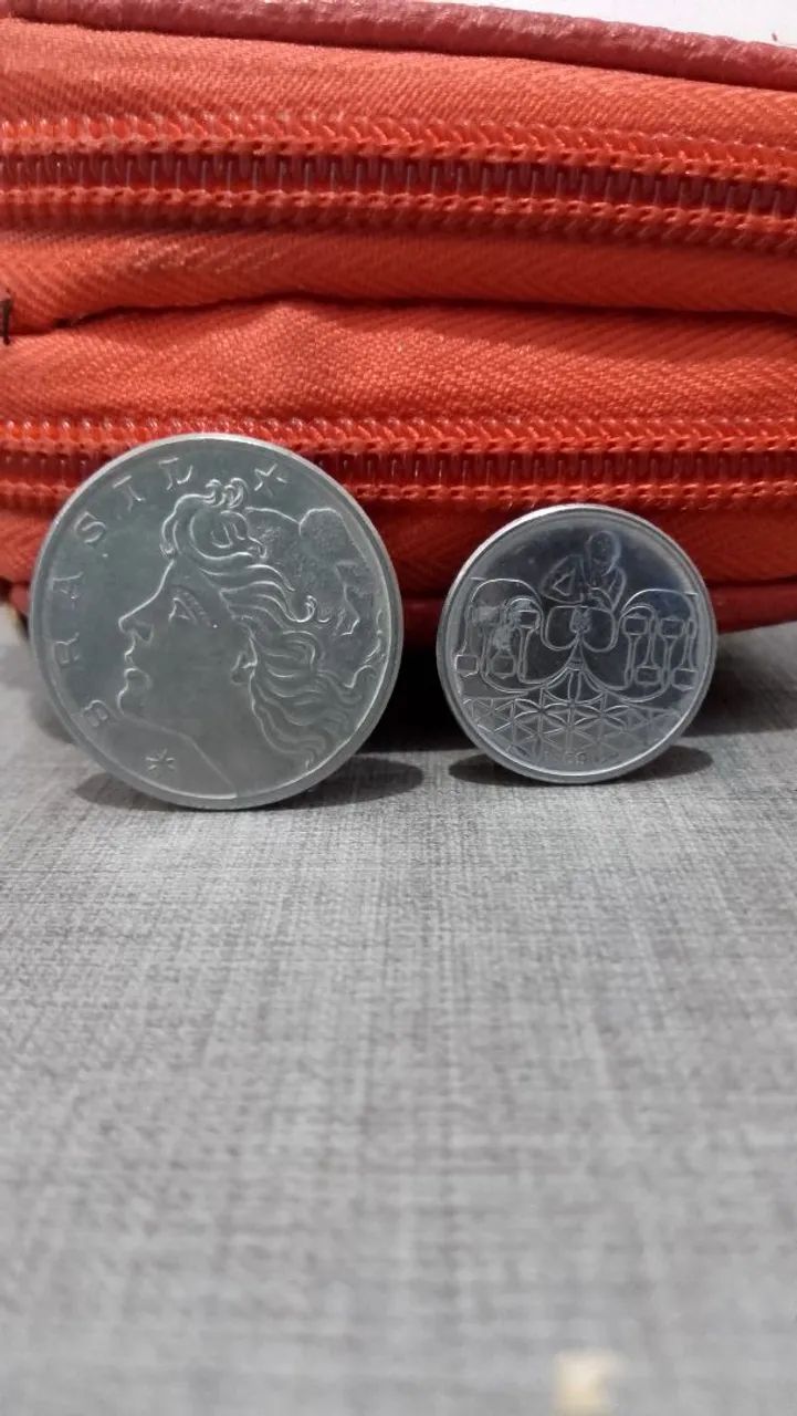 Moedas de centavos antigas 1969 1977 1989 - Foto 2