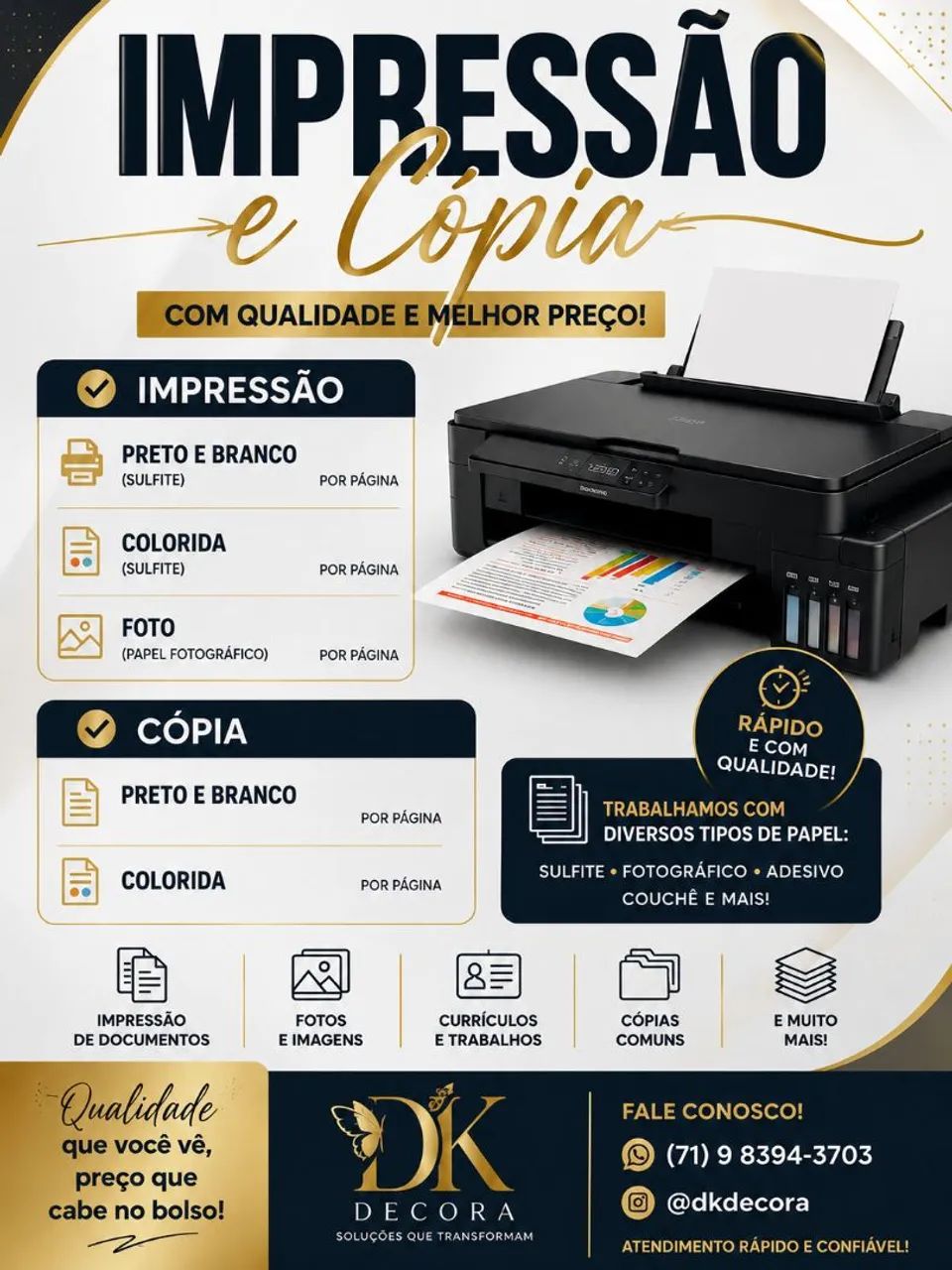 Impressão E Cópia 