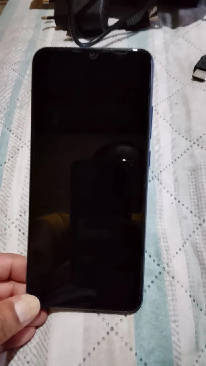 Vendo TV 55 polegadas LG com o suporte , Cel Samsung A03 e Aparelho Box novo  - Foto 2