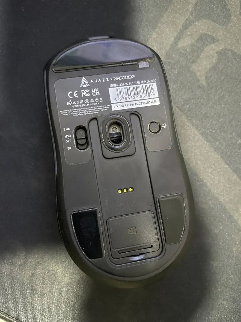 Mouse sem fio Ajazz AJ139 V2 - Foto 3