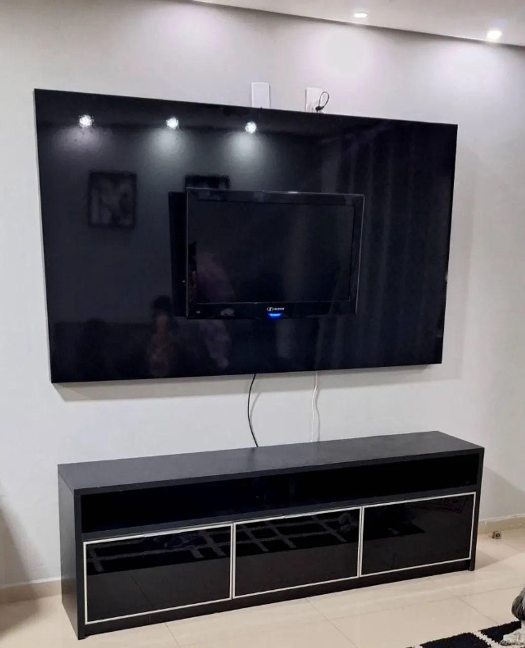 Painel e rack