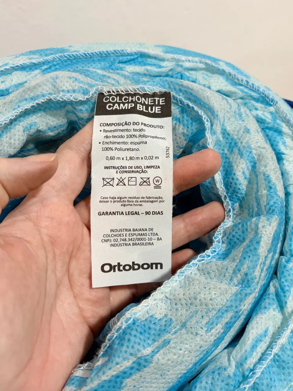 Vendo 3 colchonetes Ortobom Novos  - Foto 4