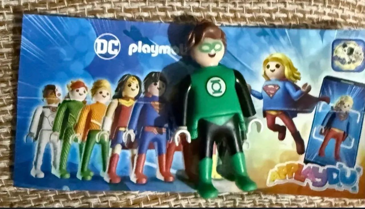 Kinder ovo playmobil lanterna verde - Hobbies e coleções - Borda