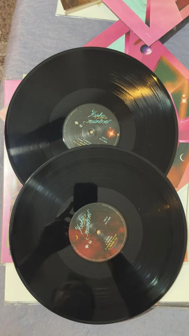 LP Vinil Kesha Rainbow (usado) - Foto 2