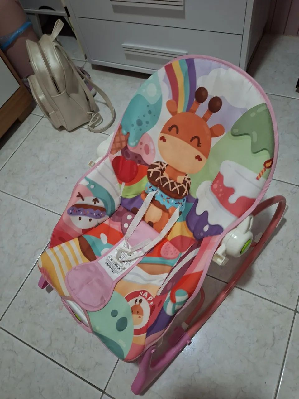 Cadeirinha de bebê de descanso  - Foto 2