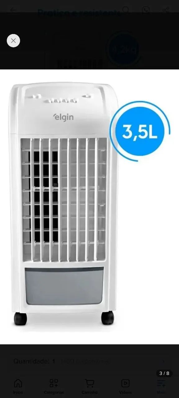 Ventilador climatizador  - Foto 3