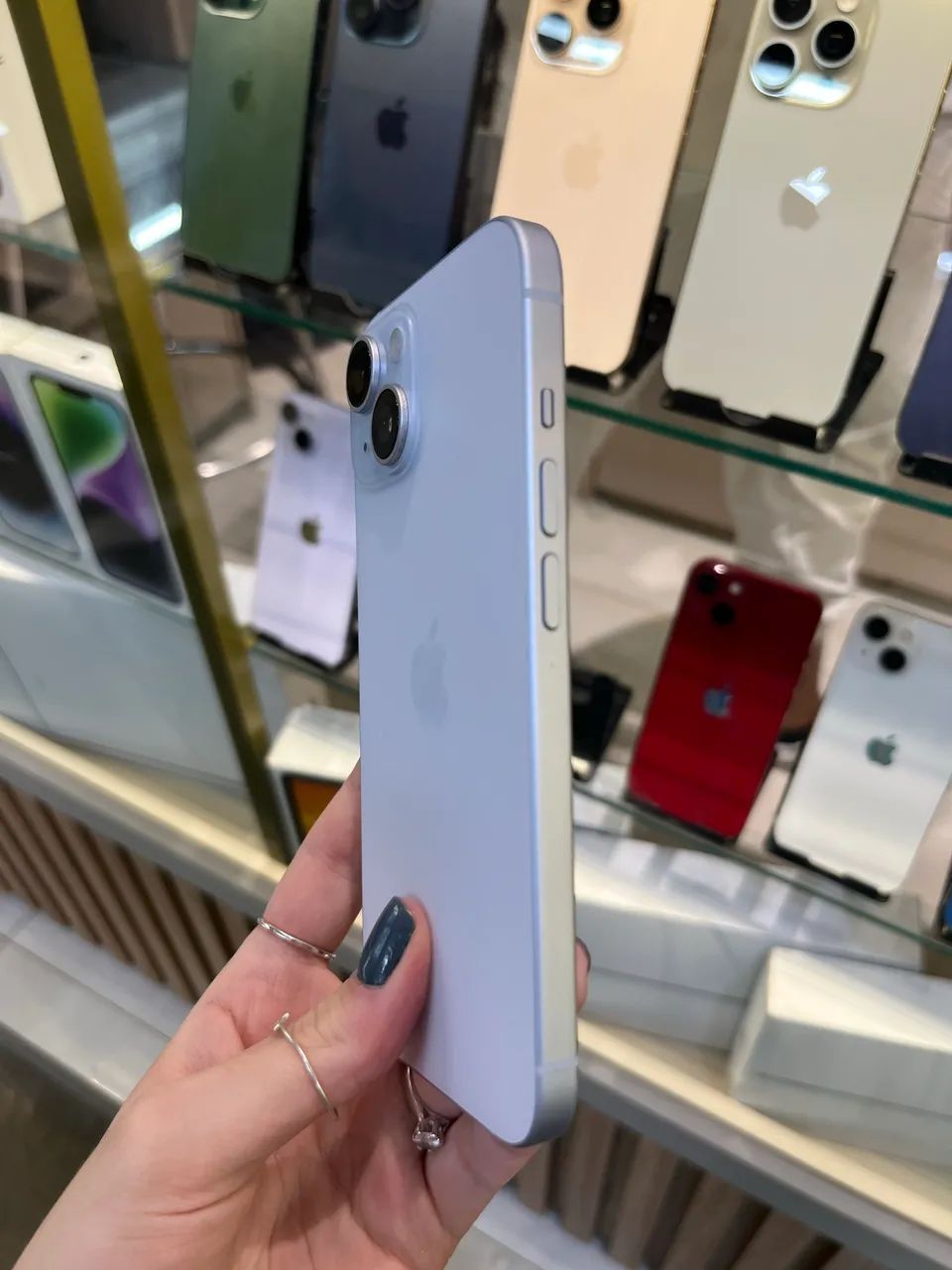 IPHONE 15 128GB AZUL SEMINOVO  - Foto 3