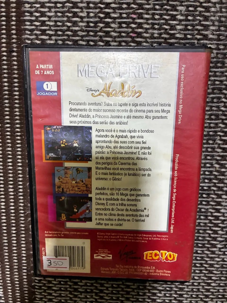 Aladdin mega drive  - Foto 2