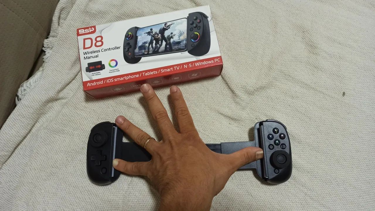 Controle D8 para Celular, Switch, PC, Tablets - Foto 2