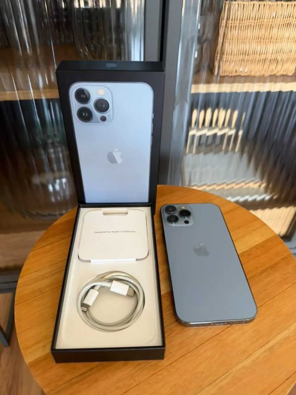 iPhone 13 Pro Max 512gb Azul Sierra Único Dono - Celulares e