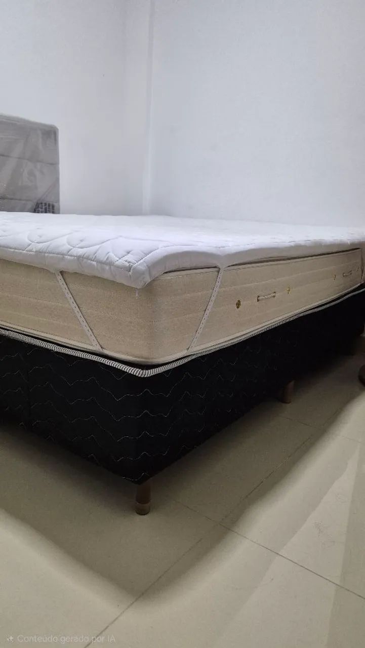 Cama Box Queen + Pillow Top Ortobom - Foto 4