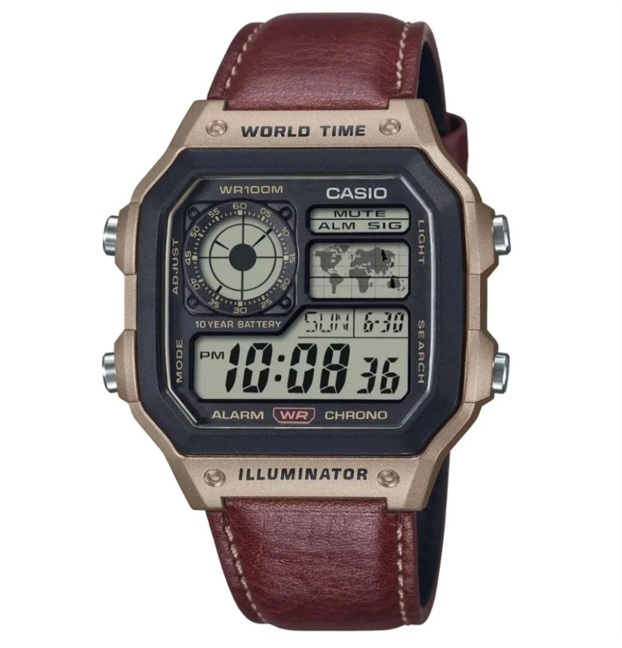 Relógio CASIO Royale AE-1200WHL-5AV 
