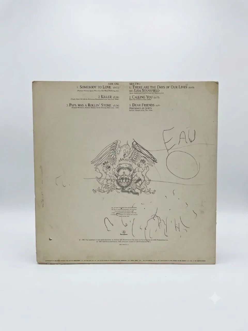 Disco De Vinil George Michael & Queen - Five Live (1993) Parlophone  - Foto 2
