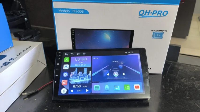 Multimídia 9 polegadas Android auto e carplay sem fio,.,.,.