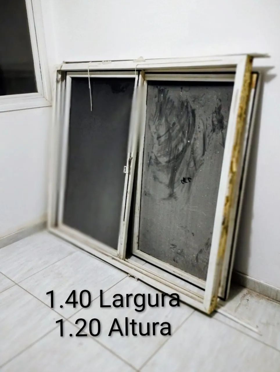 Janela de vidro 