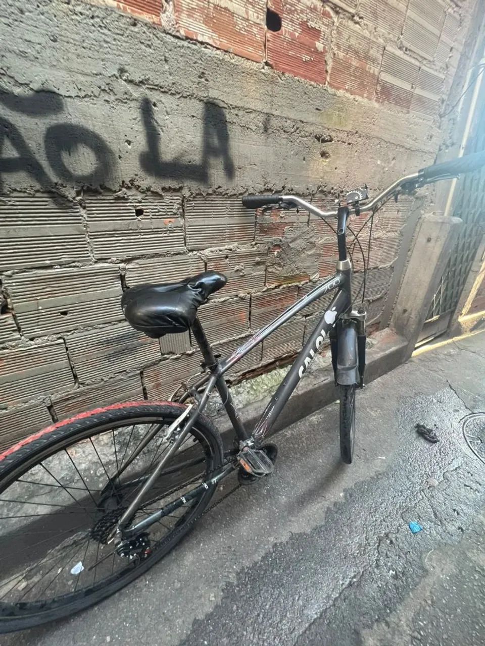 Bicicleta calor 7000 cinza  - Foto 4