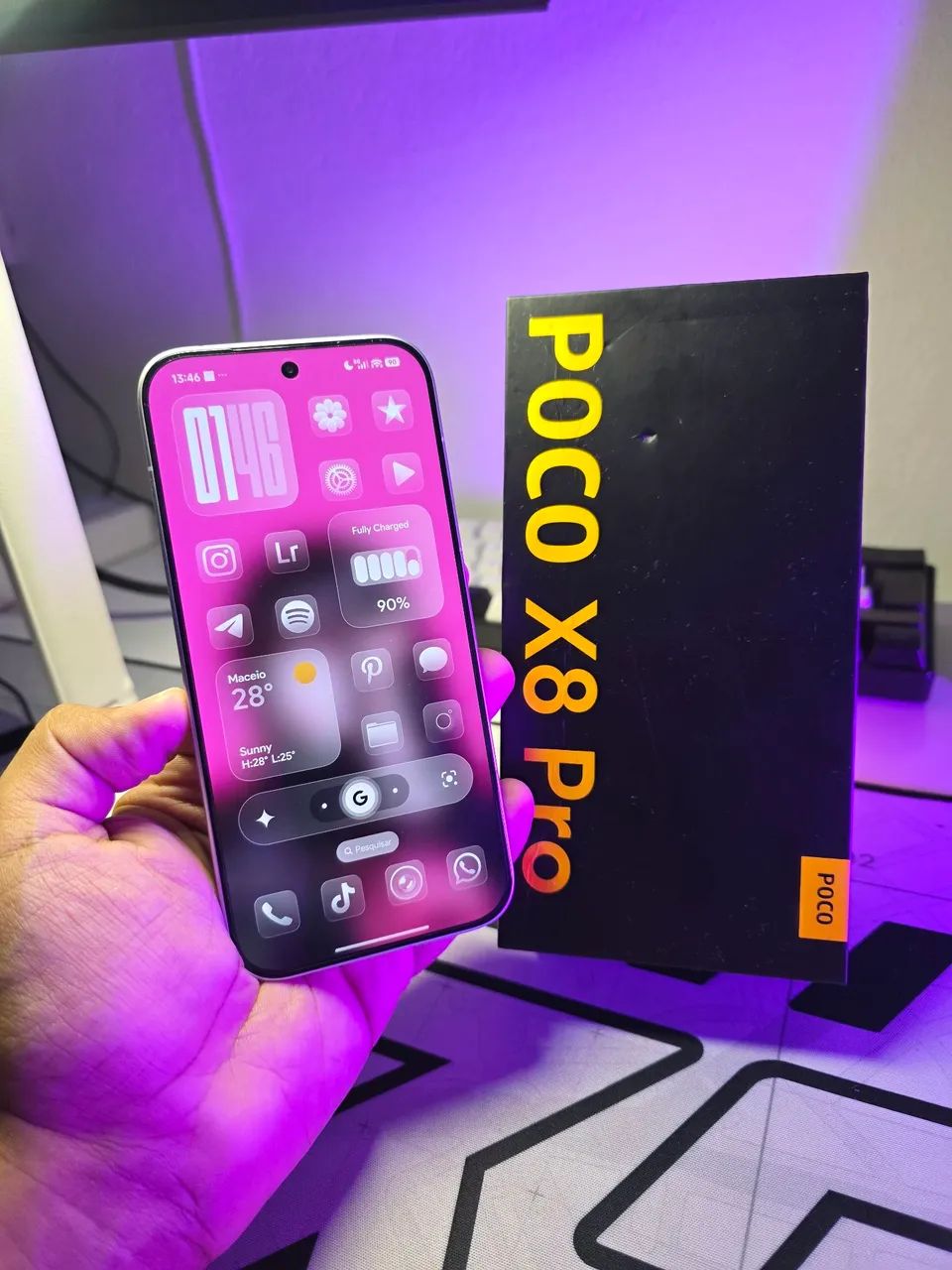 Poco X8 Pro - 512gb - 8 de ram - SEMINOVO  - Foto 3