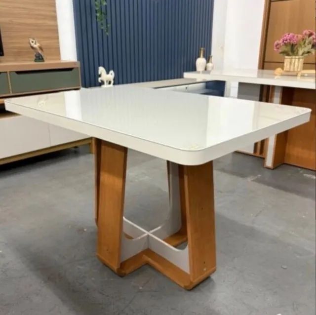 Conjunto de Jantar Castelmar 6 Lugares - Foto 3