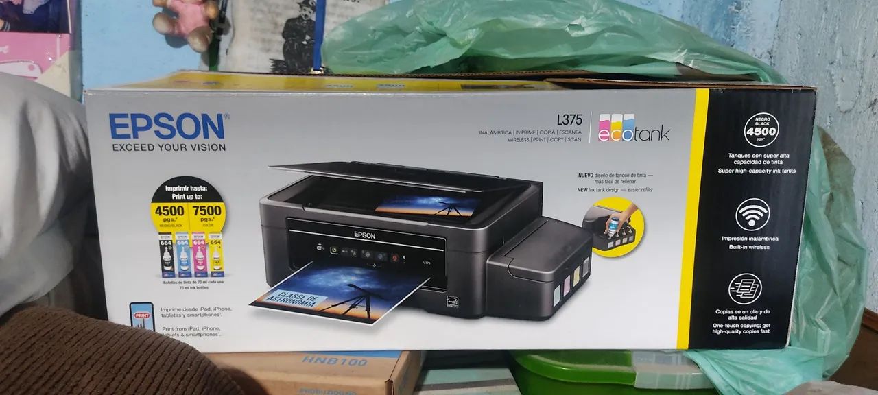 Impressora nova na caixa Epson L375 - Foto 5