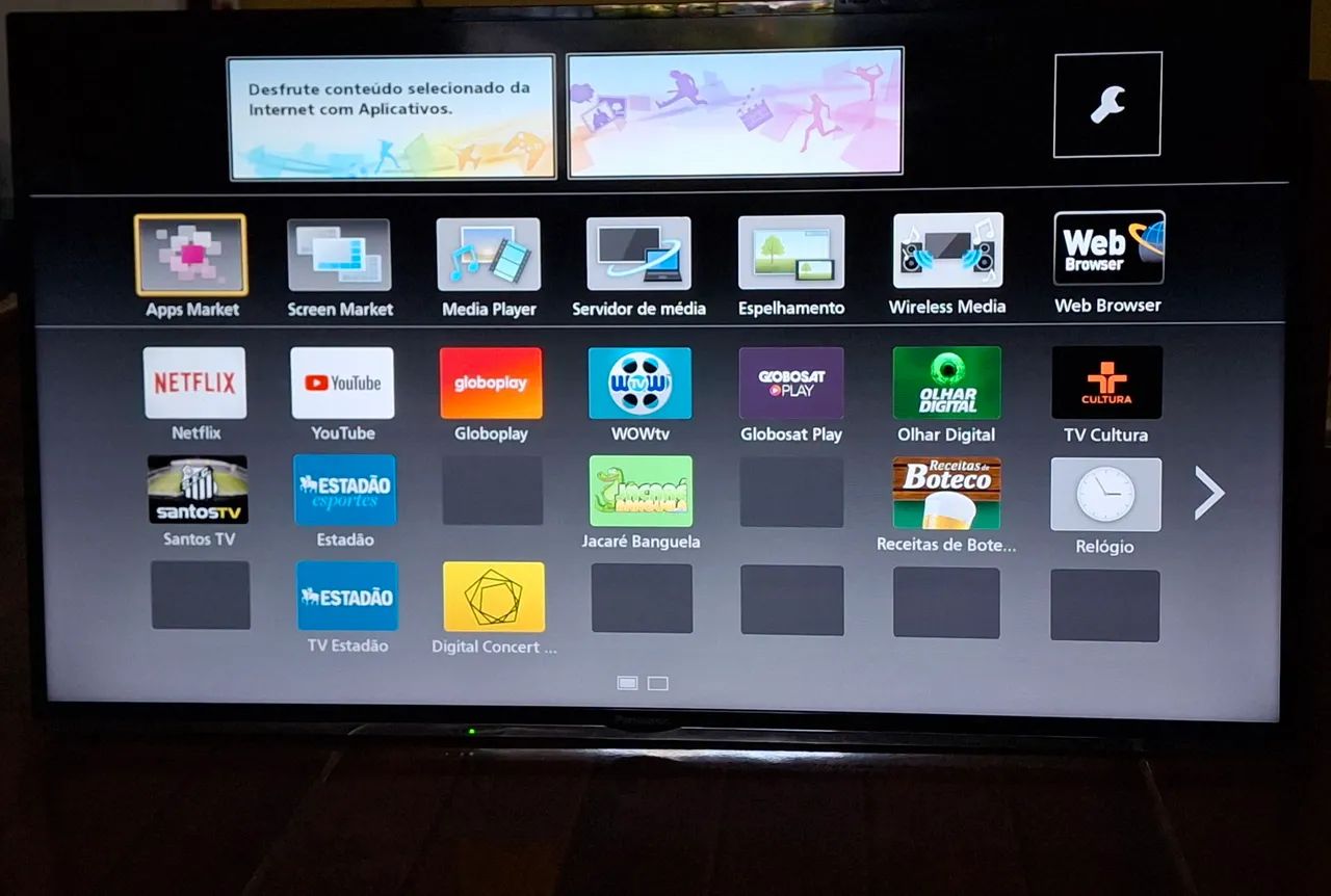 Vendo TV Panasonic 40' NOVA - TVs - Zumbi dos Palmares, Manaus