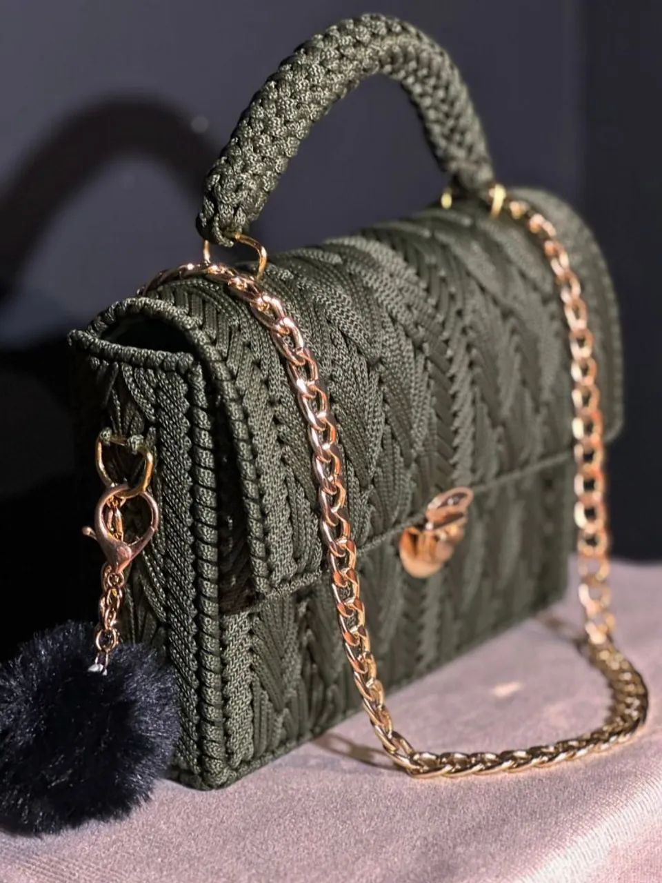 Bolsas na tela 