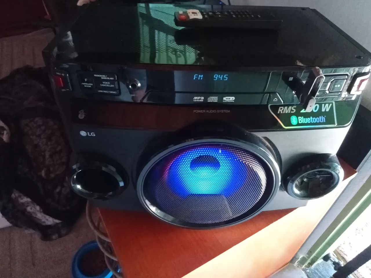Aparelho de som LG