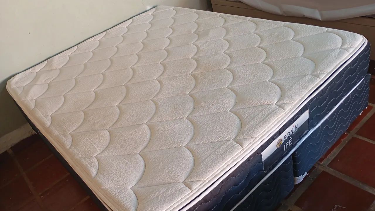 Cama box Queen completa frete grátis  - Foto 5