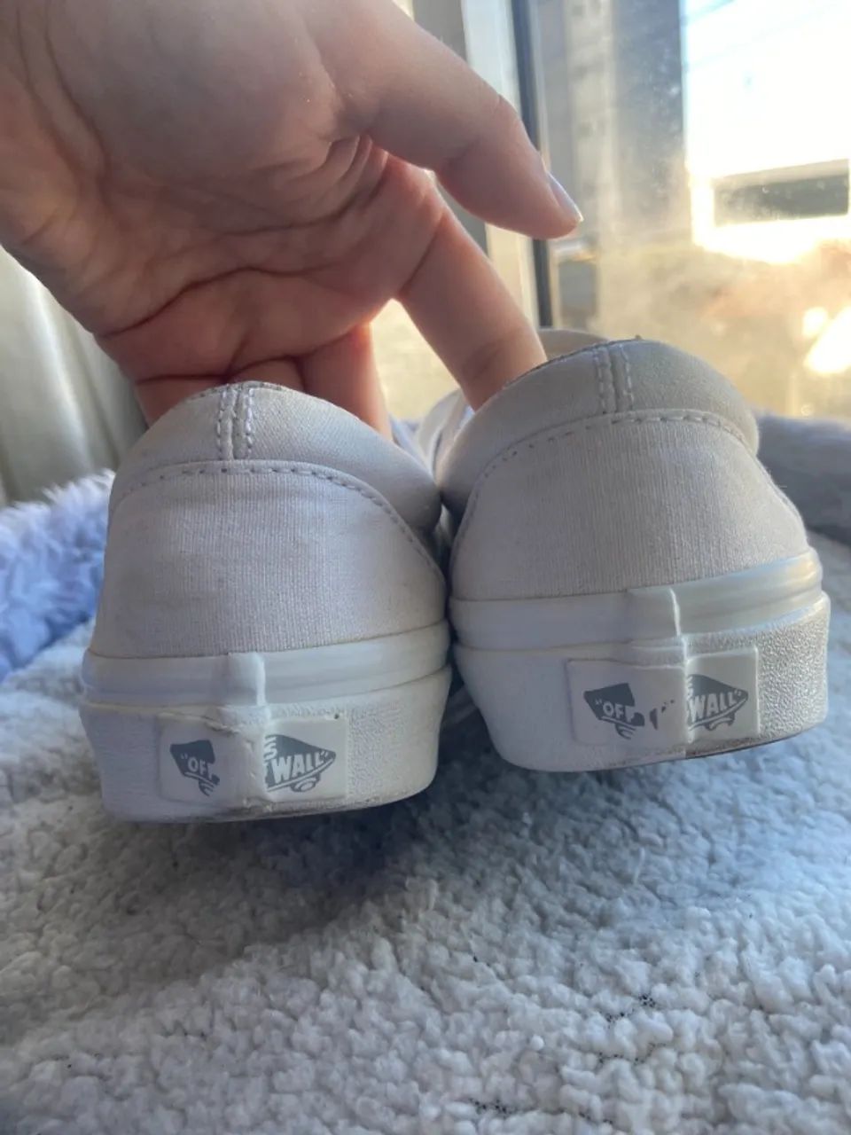 TÊNIS VANS BRANCO ORIGINAL 35 - Foto 3