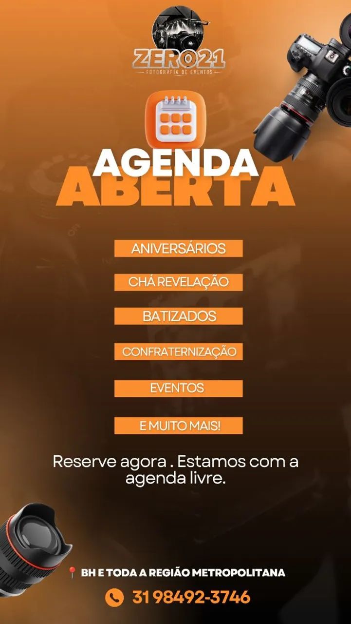 Fotógrafo em Betim