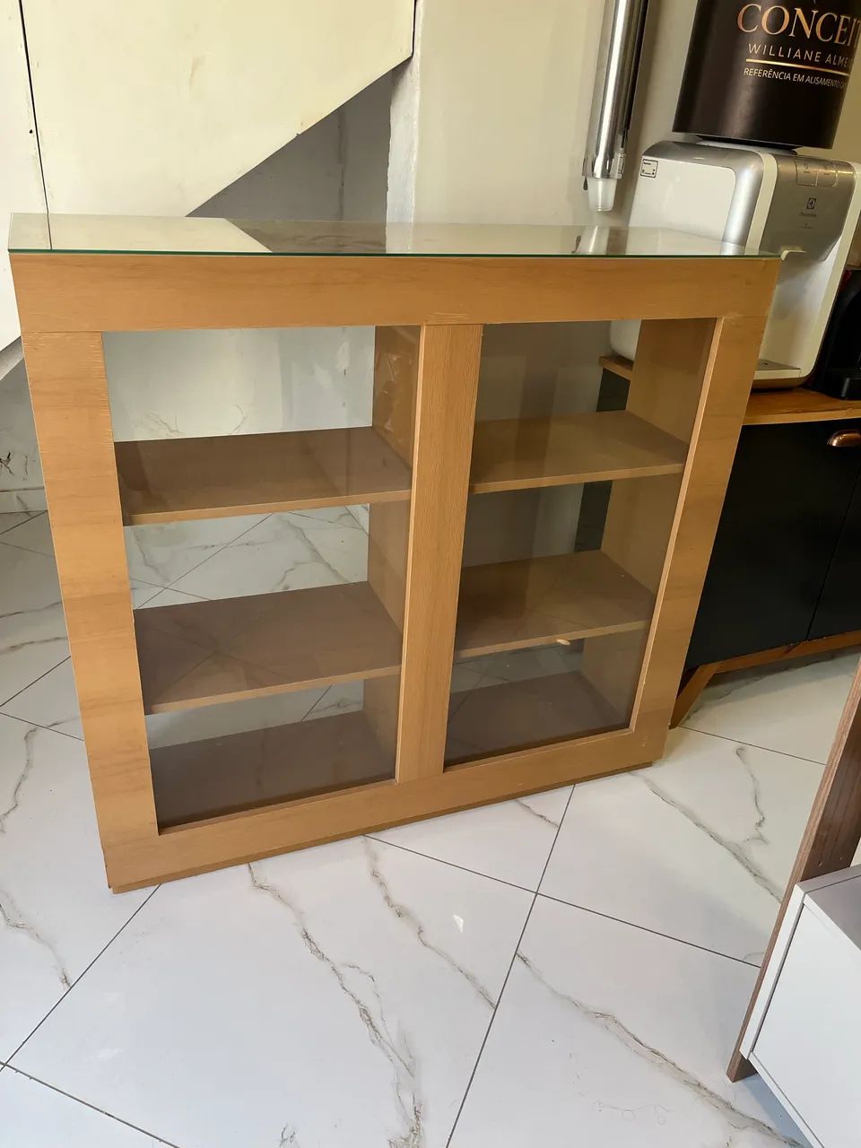 Recepção MDF com vidro  - Foto 3
