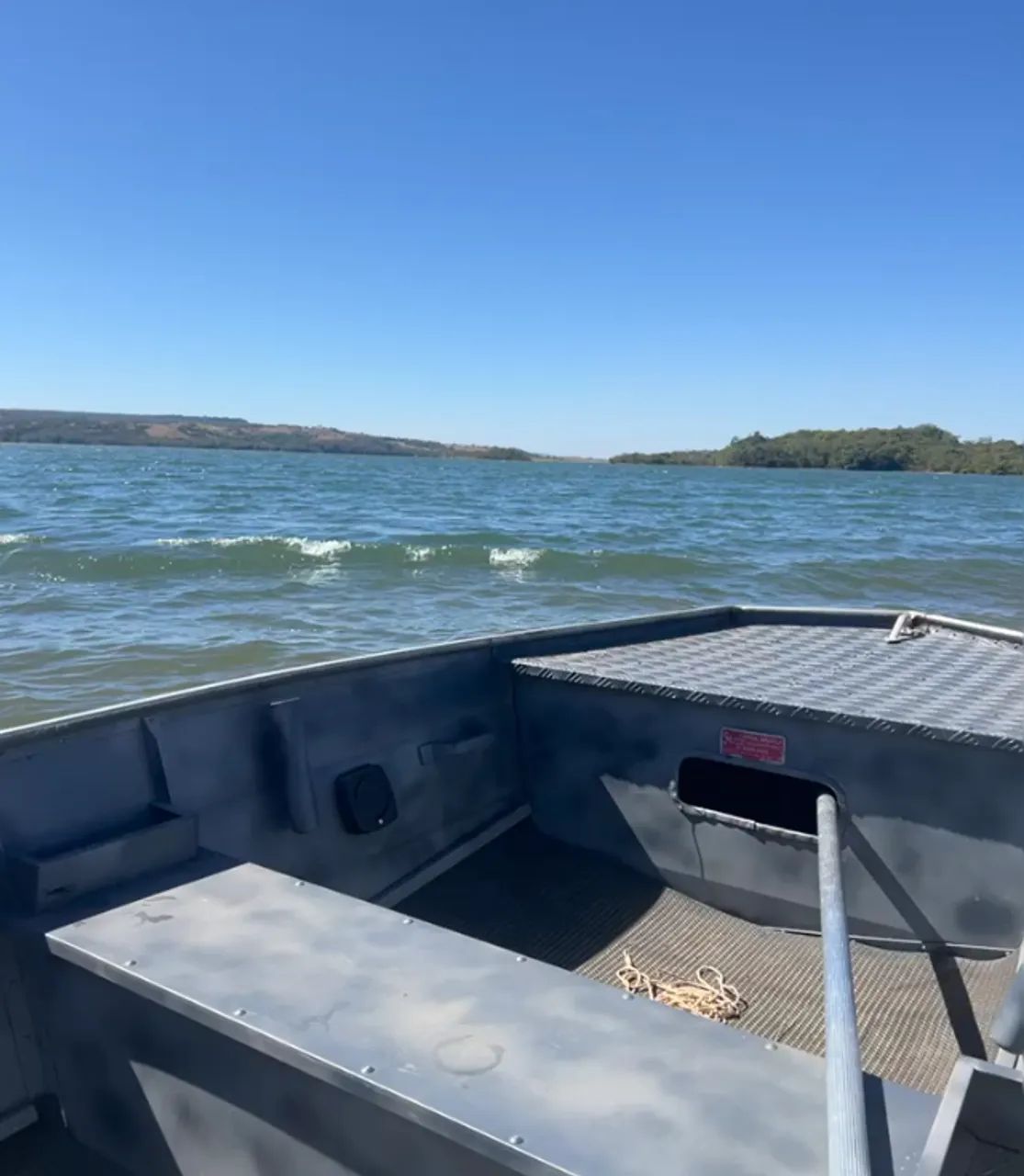 Barco com carreta e motor prontos para uso. - Foto 5