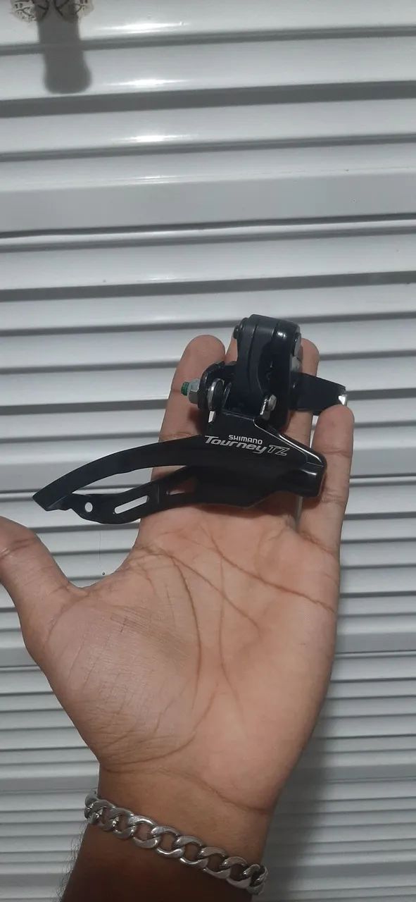 CÂMBIO DIANTEIRO SHIMANO FD-TZ500 - Ciclismo - Santa Clara, São