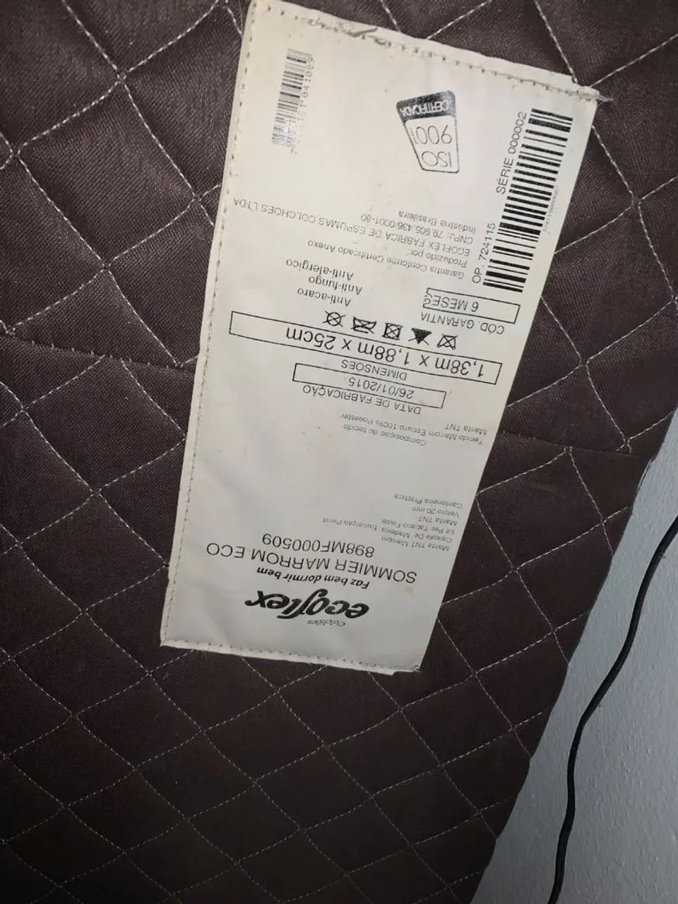 Cama box de casal colchão de espuma excelente estado  - Foto 5