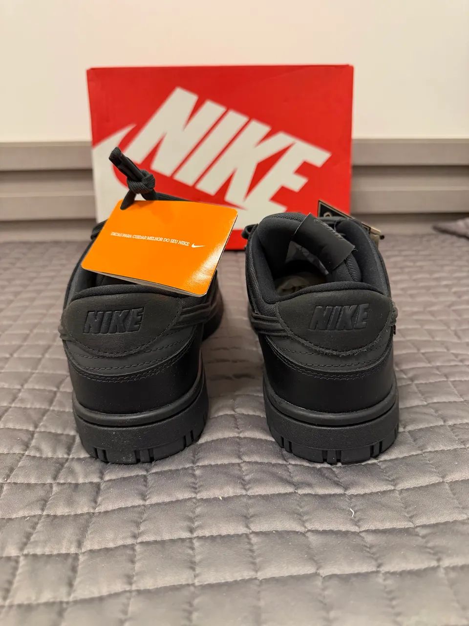 TÊNIS NIKE DUNK LOW GORE-TEX PRETO(41) - Foto 4
