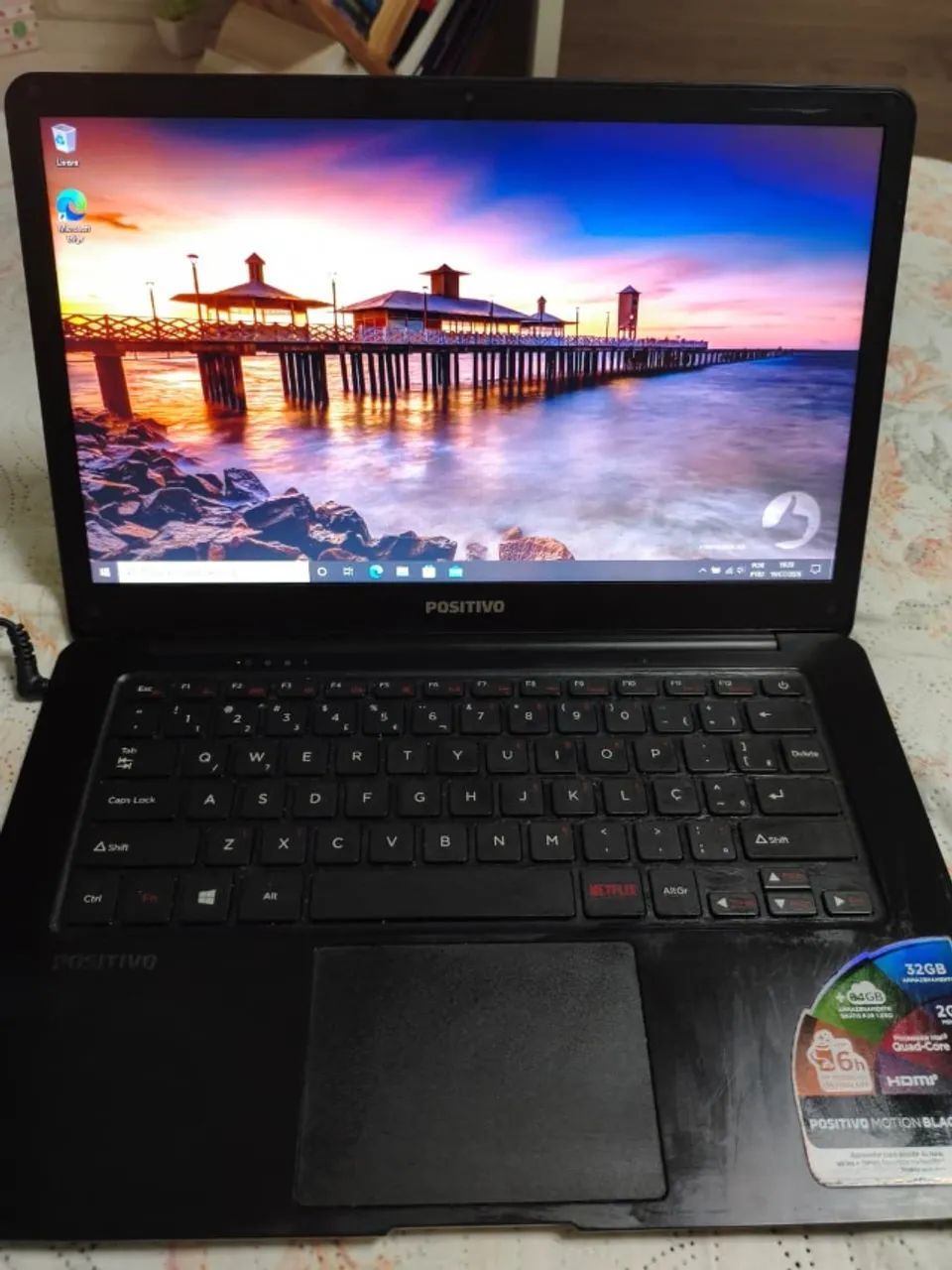 Notebook Positivo Motion Black Q232A