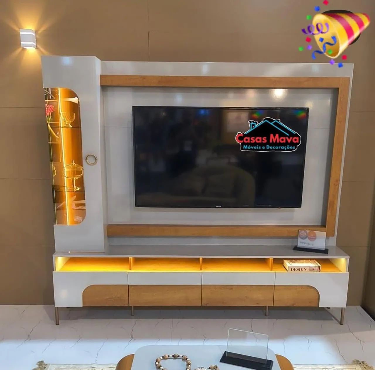 *Home Brilhare 2,16 cm Até 75" Pronta Entrega  - Foto 2