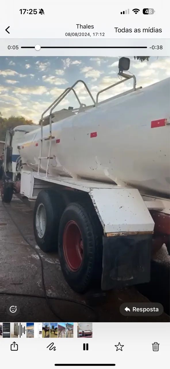 Caminhão pipa tanque 12.000