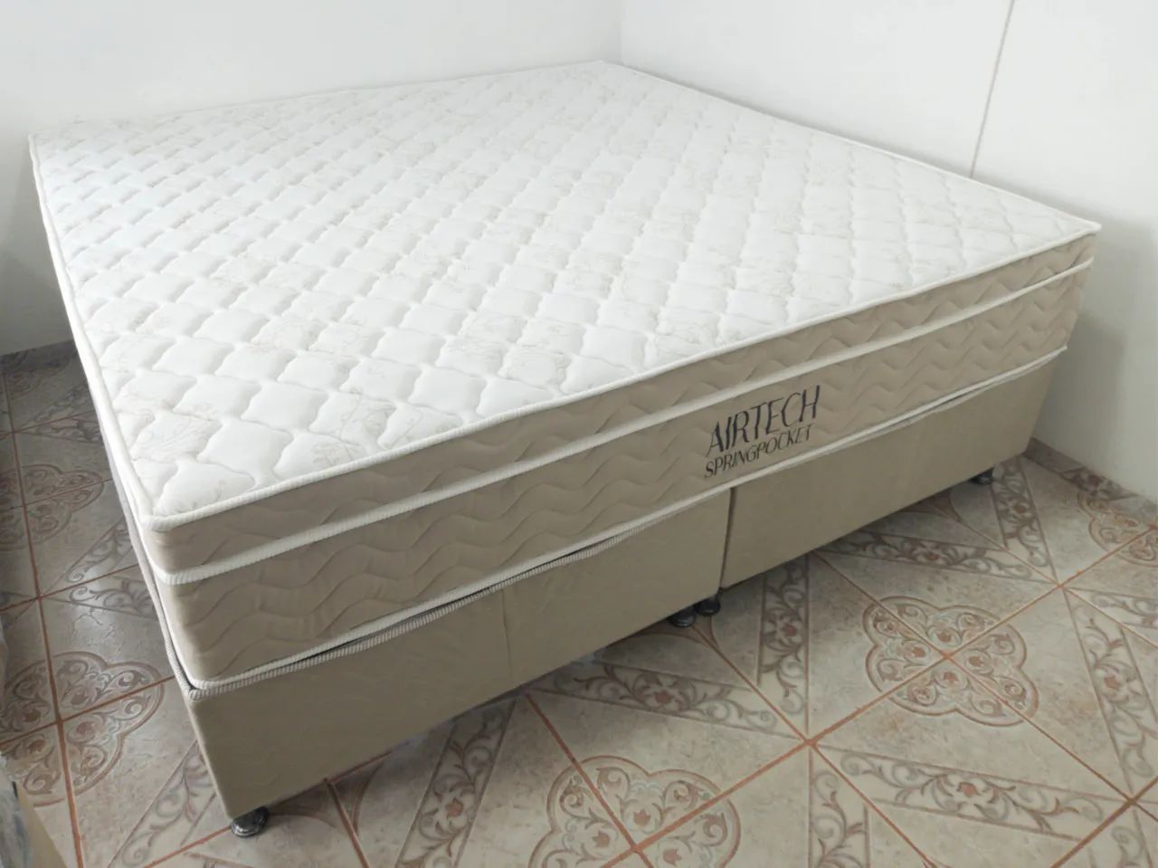 Cama super king barata 