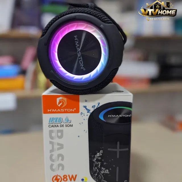 Caixinha Hmaston 8W Bluetooth + Entrega Grátis  - Foto 3