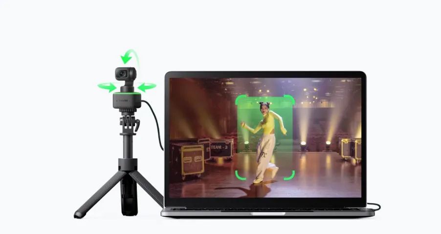 Insta360 Link - Webcam 4K com guimbal integrado e funções de IA - Foto 2