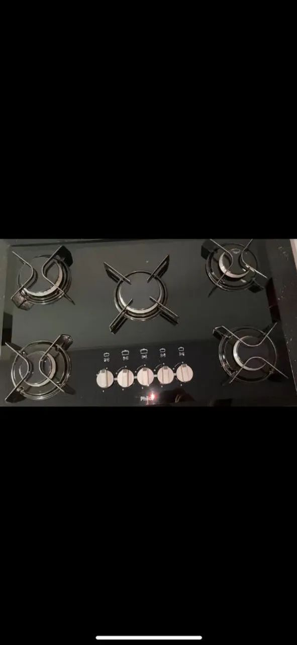 Fogão 5 boca Philco Cooktop 