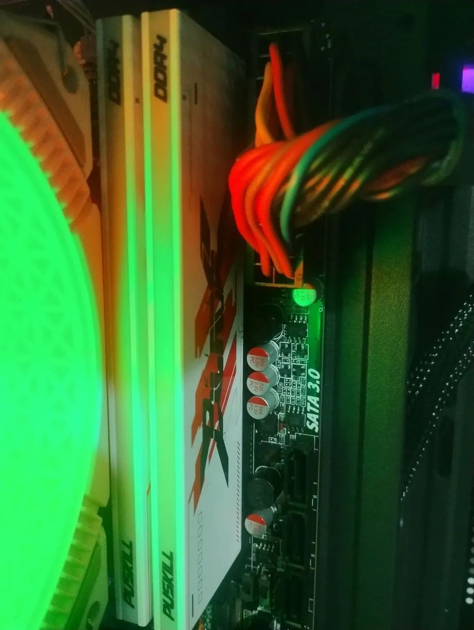 16GB DDR4 2x8GB de 3200Hz - Branca - 100% testada - Foto 2