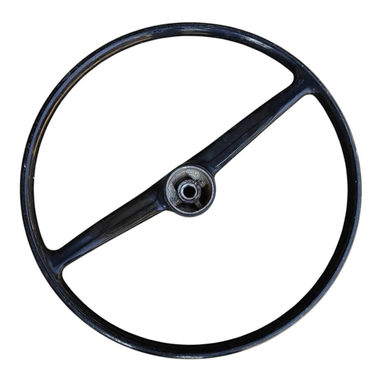 Volante Motorista Caminhão Original Mb 1113 Chavetado Preto - Foto 2