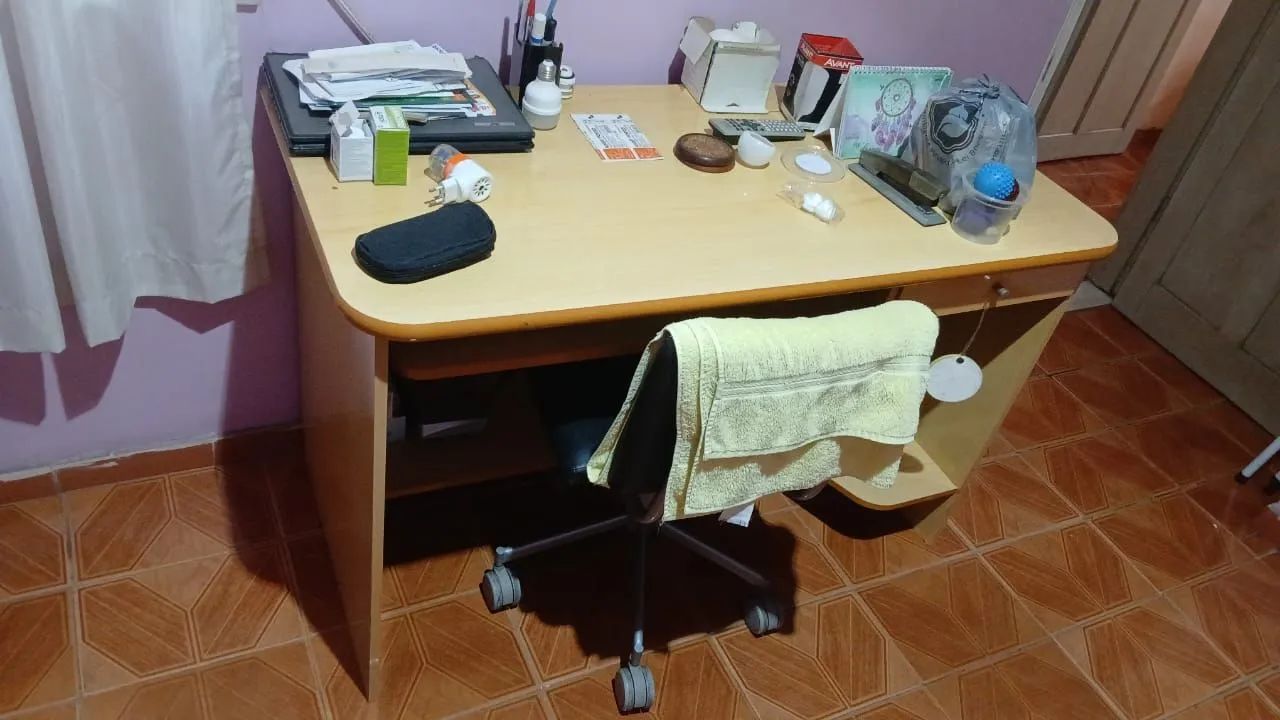 Mesa Computador Escritório Escrivaninha  - Foto 4