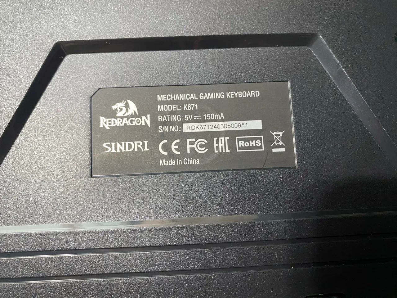 TECLADO MECÂNICO REDRAGON - Foto 3
