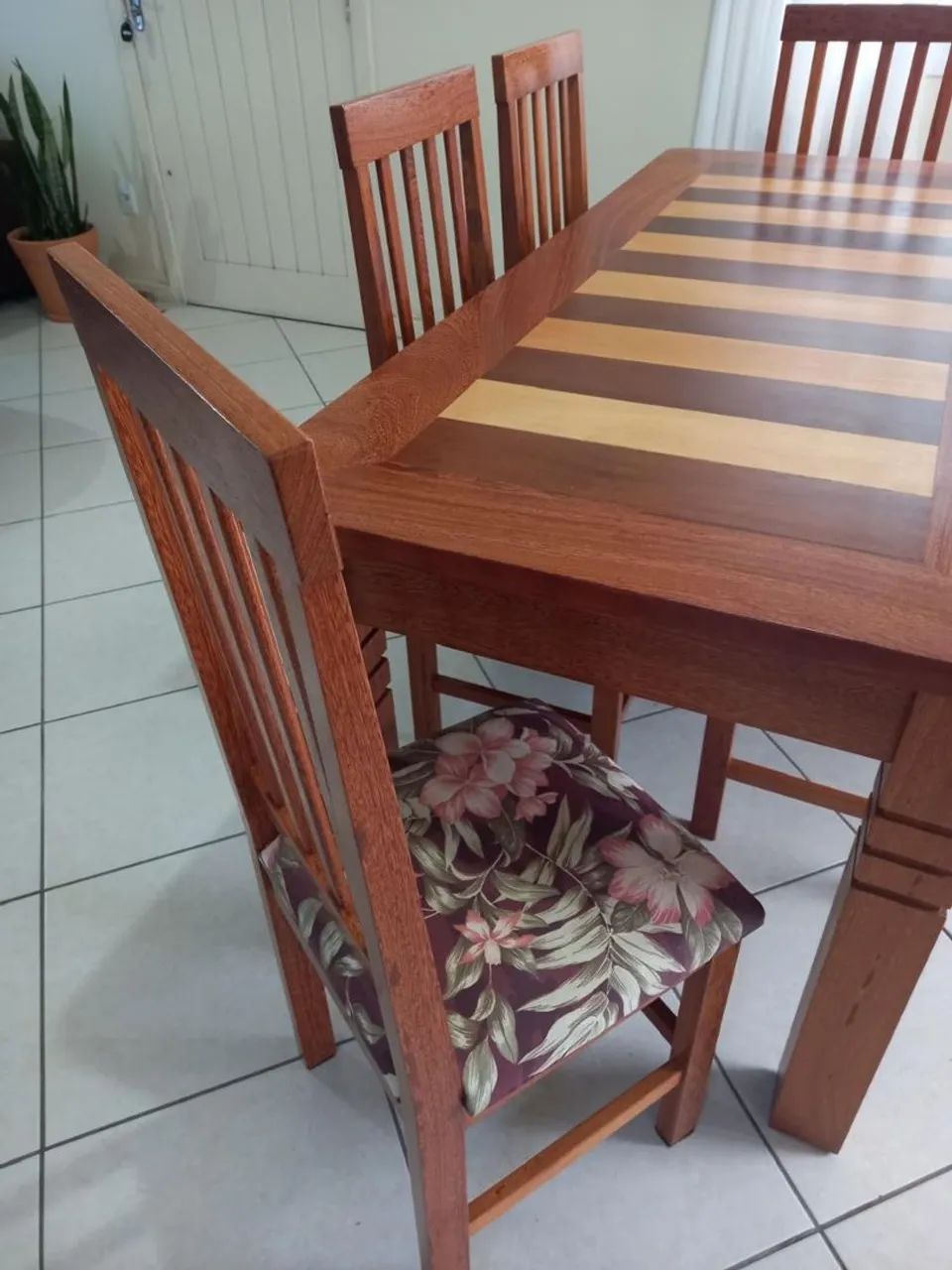 Mesa angelim c/cadeiras - Foto 3