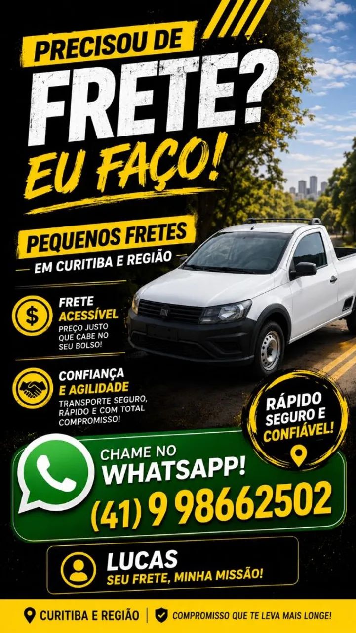 Faço Frete! Preço acessível! 