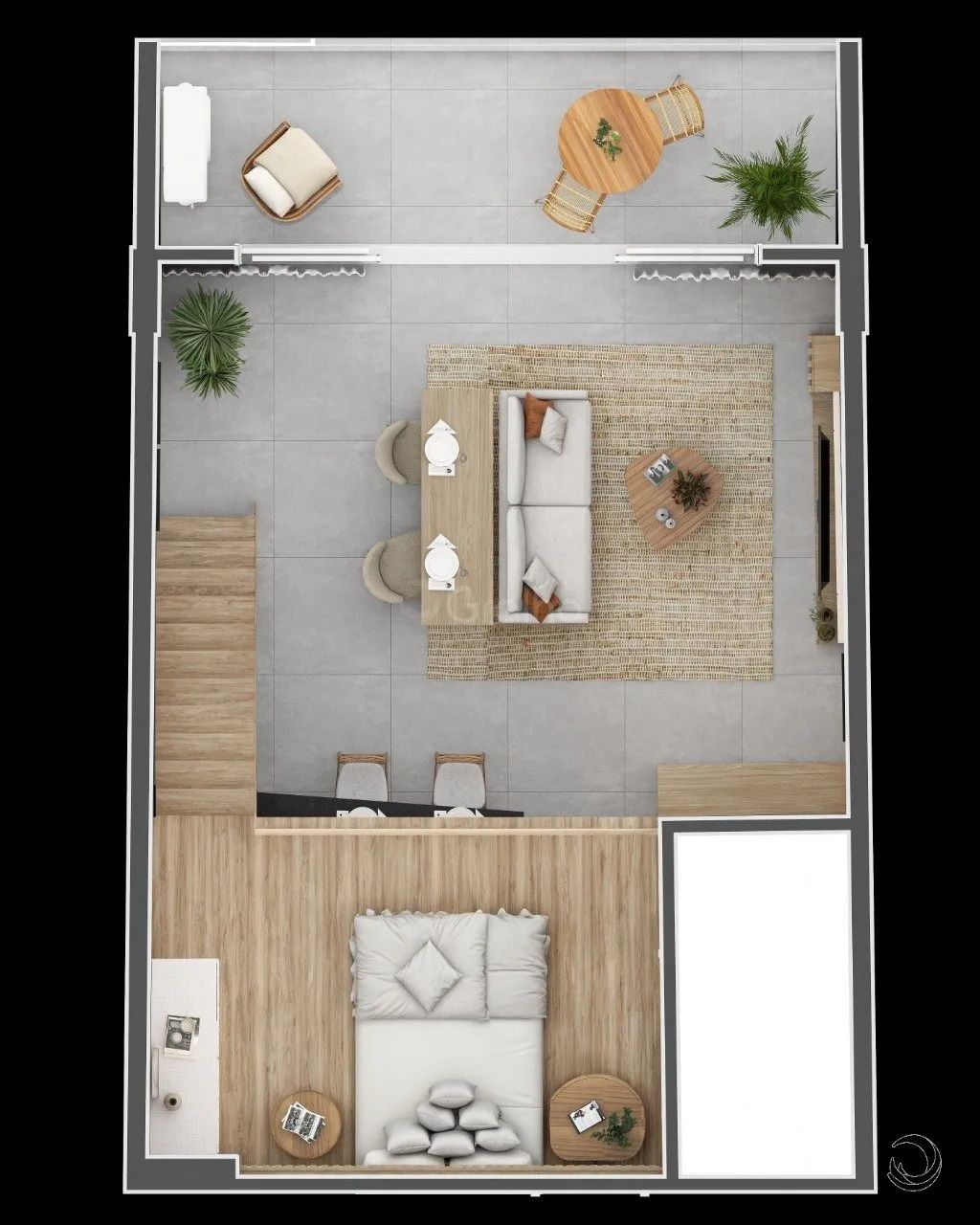 Apartamento com 2 quartos e 74,21m² no Saco Grande - Foto 4