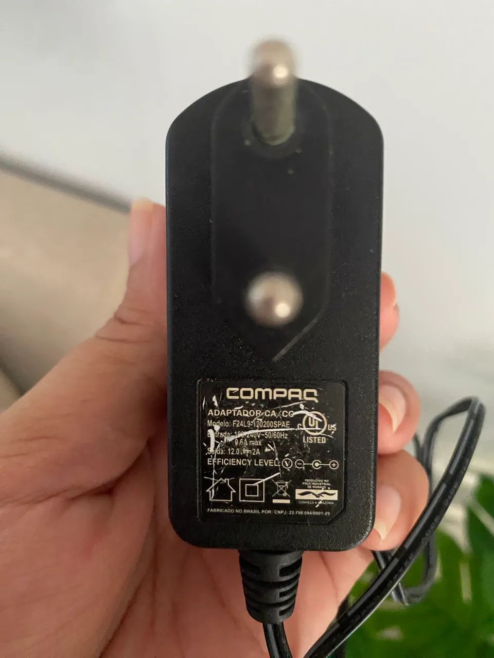 Carregador notebook compac presario 420  - Foto 3